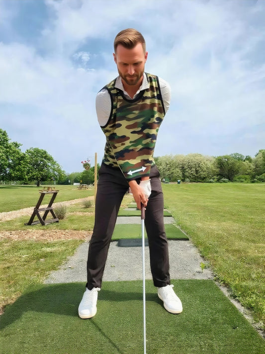 full swing practice golf shirt