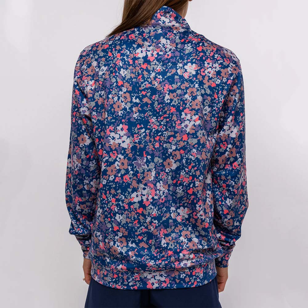 custom embroidered quarter zip AISNUG APPAREL