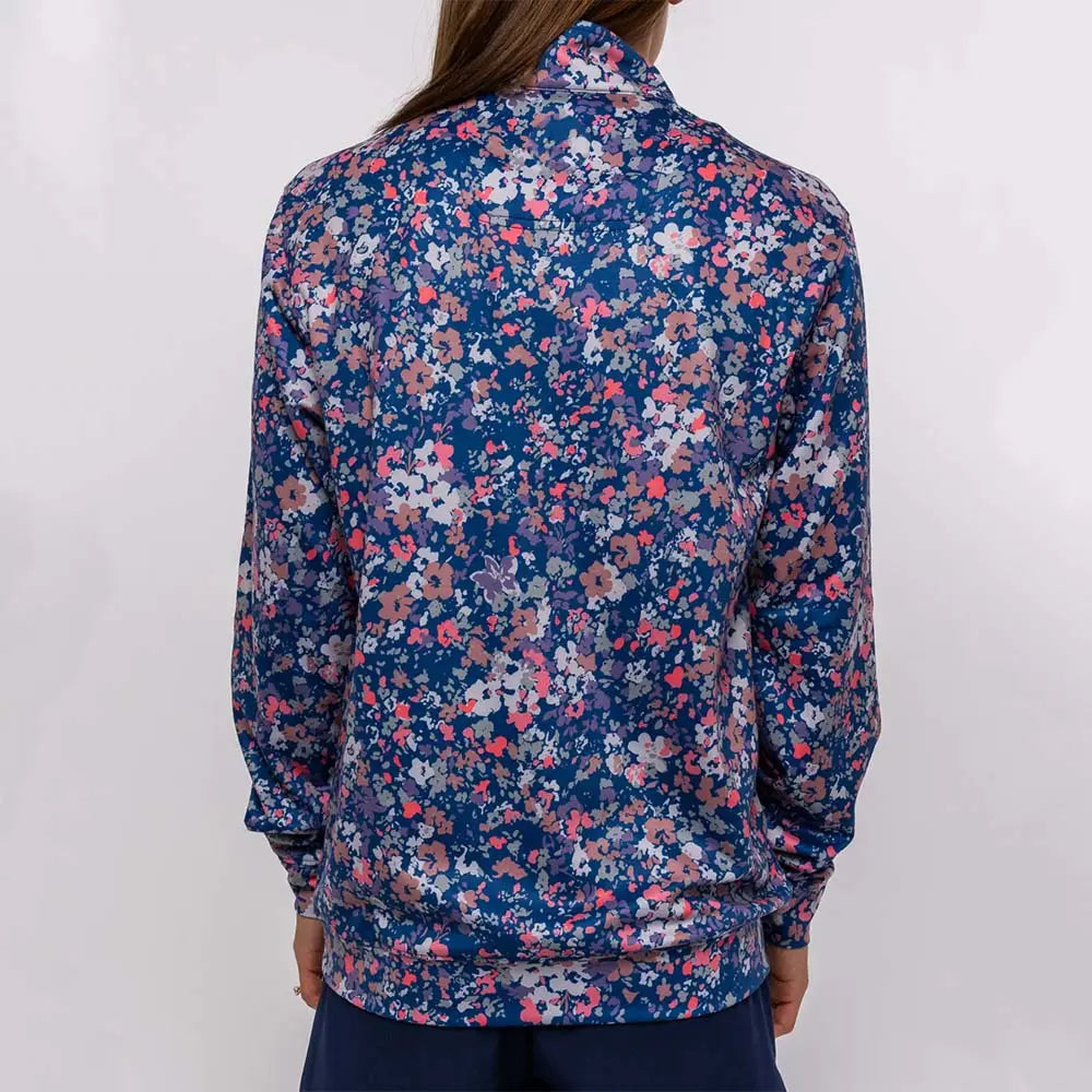 custom embroidered quarter zip AISNUG APPAREL