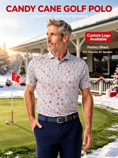 Golf Polo Shirts Bulk with Custom Logo