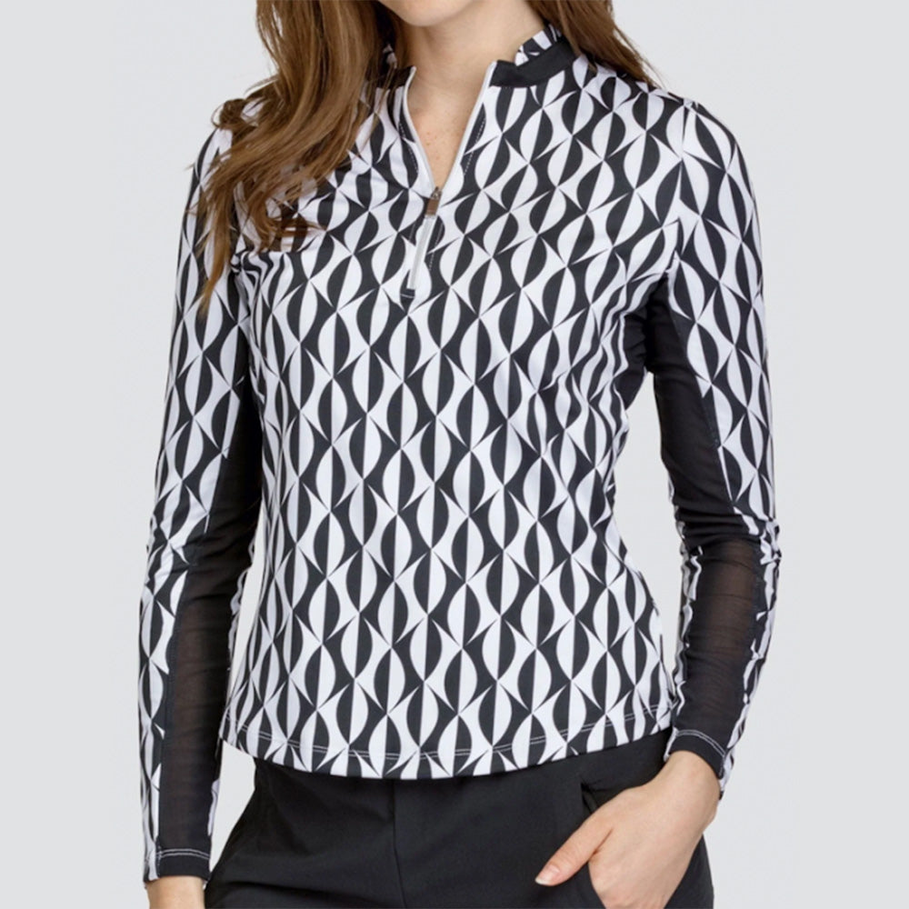 Großhandel benutzerdefinierte Golf-Viertel-Reißverschluss-Pullover