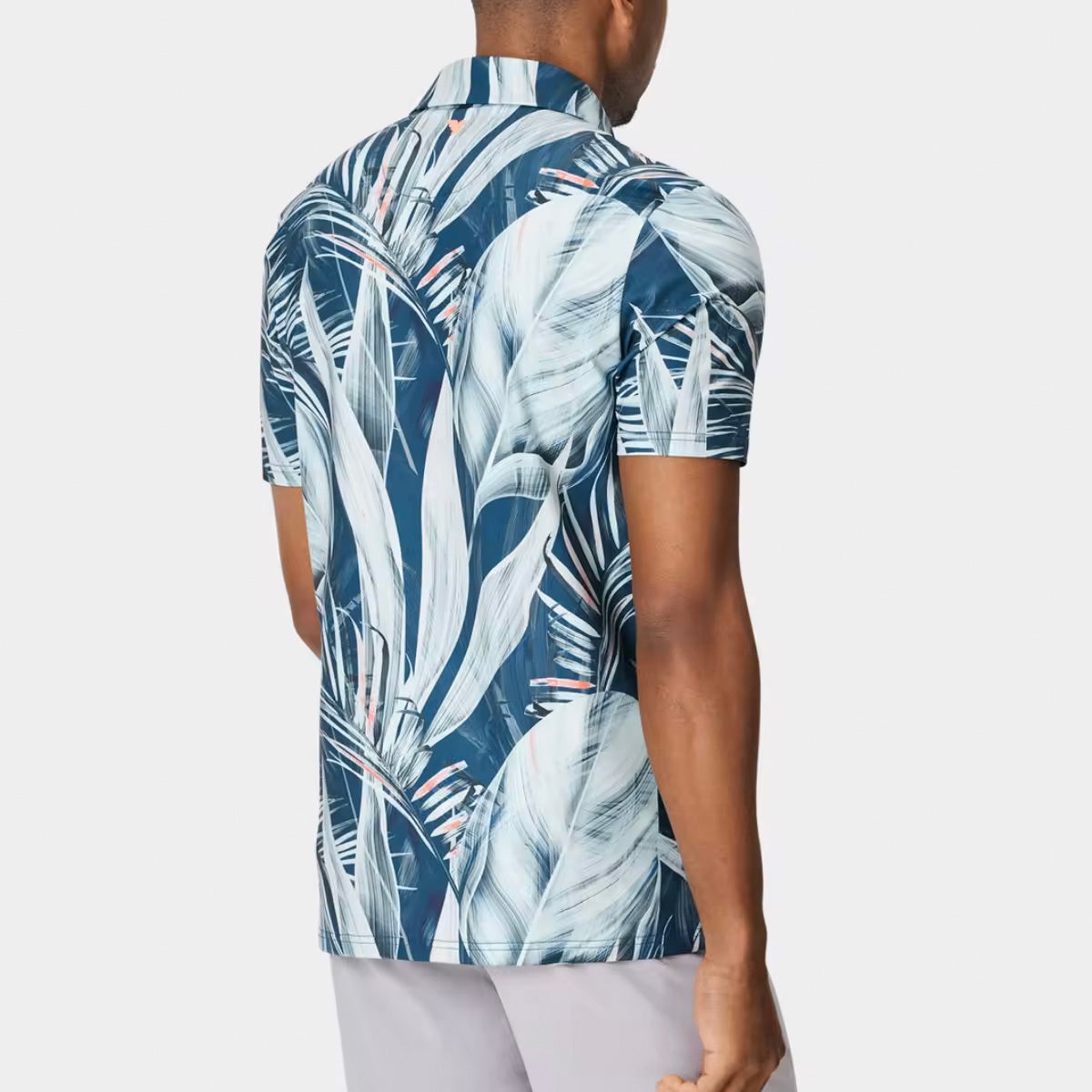 Kurzärmliges Golf-Poloshirt mit individueller Bedruckung und Stickerei