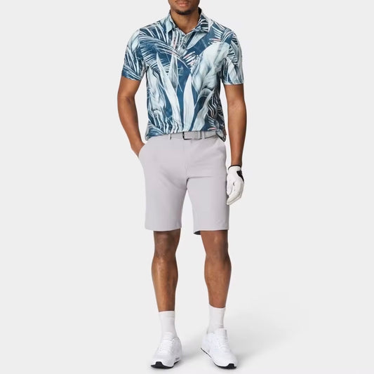 Kurzärmliges Golf-Poloshirt mit individueller Bedruckung und Stickerei