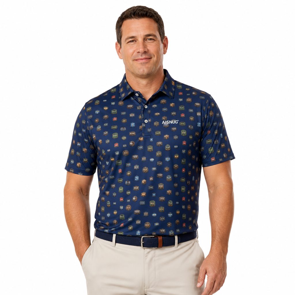 Custom Tee Marker Golf Polo: Novelty Moisture-Wicking Team Wear