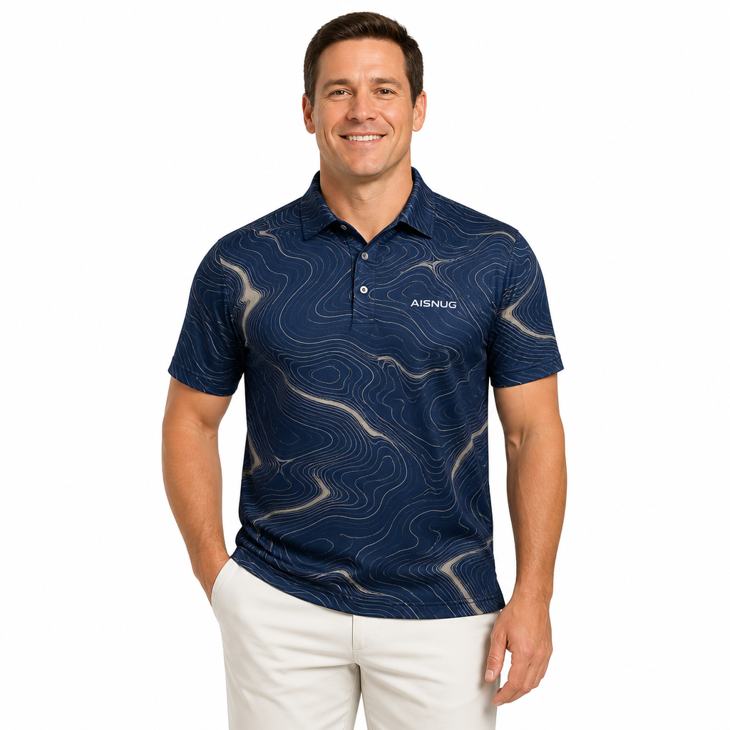 Custom Course Topo Golf Shirt: Sublimated Performance Team Polo