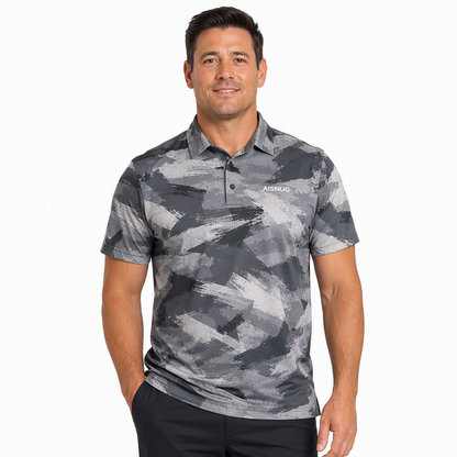 Custom Urban Camo Golf Shirt: Dry-Fit Performance League Polo