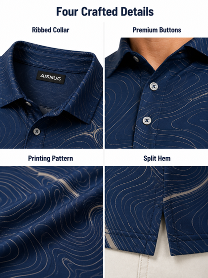 Custom Course Topo Golf Shirt: Sublimated Performance Team Polo