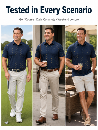 Custom Pineapple Golf Polo: Novelty Moisture-Wicking Team Wear