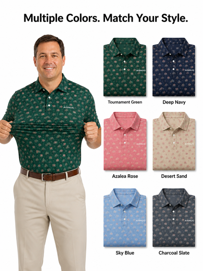 Custom Major Championship Golf Shirt: Sublimated Resort Team Polo