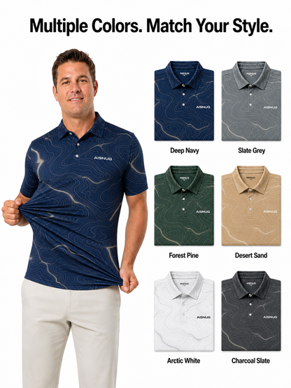 Custom Course Topo Golf Shirt: Sublimated Performance Team Polo