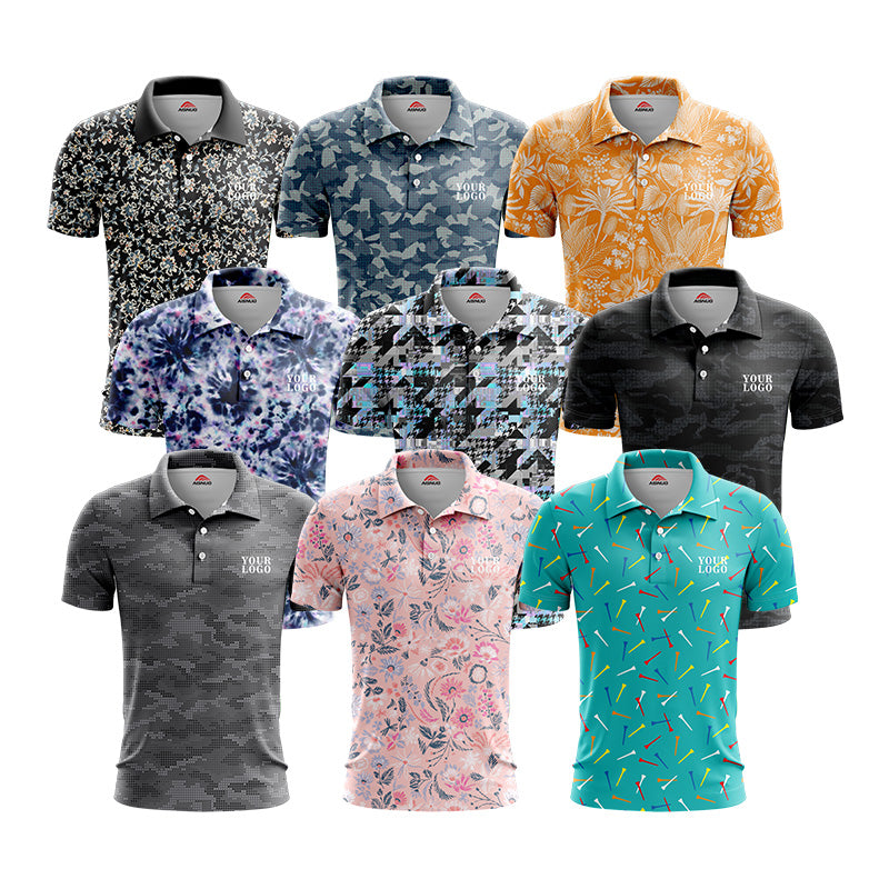 golf polo shirts embroidered