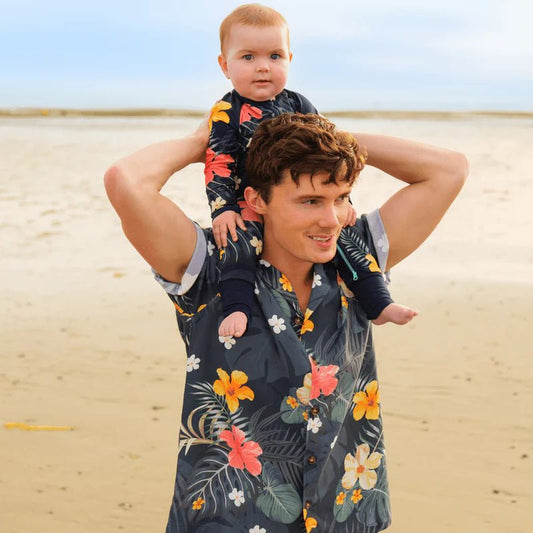 Custom Print Hawaiian Shirt And Shorts Set Casual Shirt Summer Beach Shirt Set Men - AISNUG APPAREL
