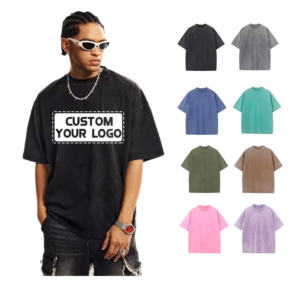 custom printing cotton t-shirt - AISNUG APPAREL