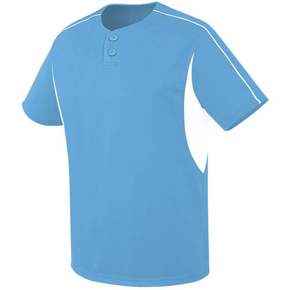 CUSTOM Two Button Performance Baseball Jersey - AISNUG APPAREL