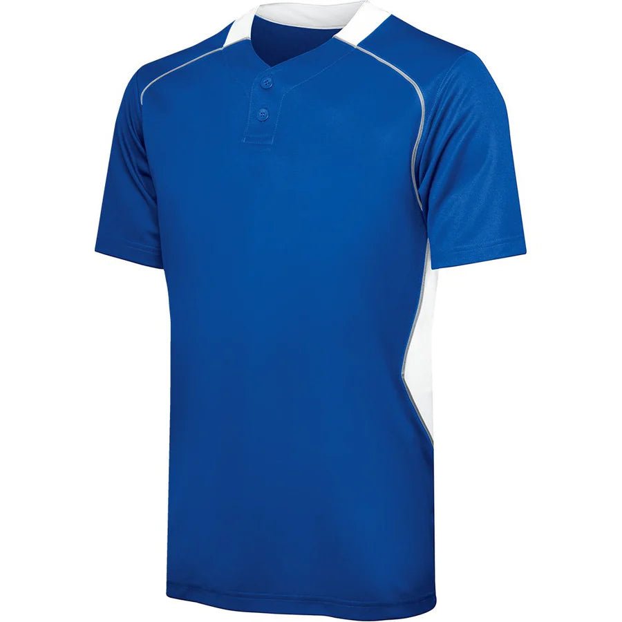 Custom Two - Button Rival Performance Baseball Jersey YOUTH - AISNUG APPAREL