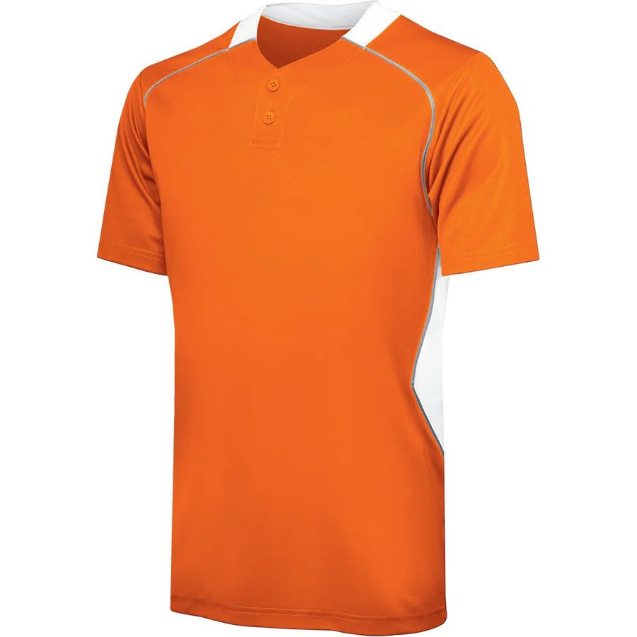 Custom Two - Button Rival Performance Baseball Jersey YOUTH - AISNUG APPAREL