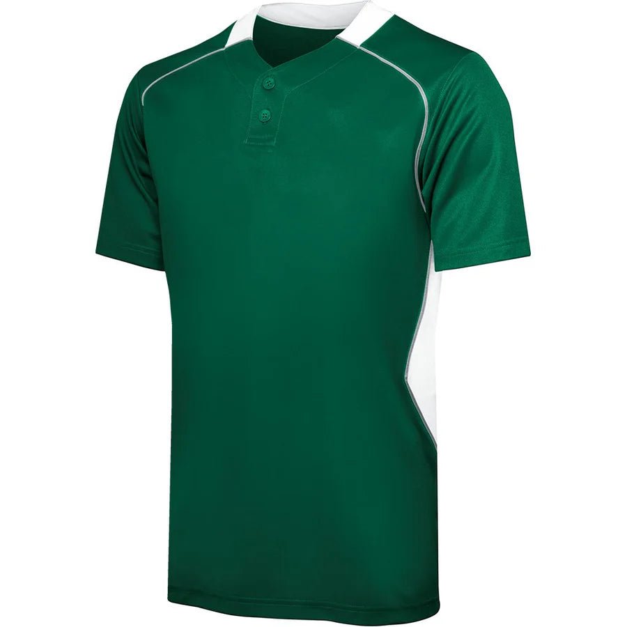 Custom Two - Button Rival Performance Baseball Jersey YOUTH - AISNUG APPAREL