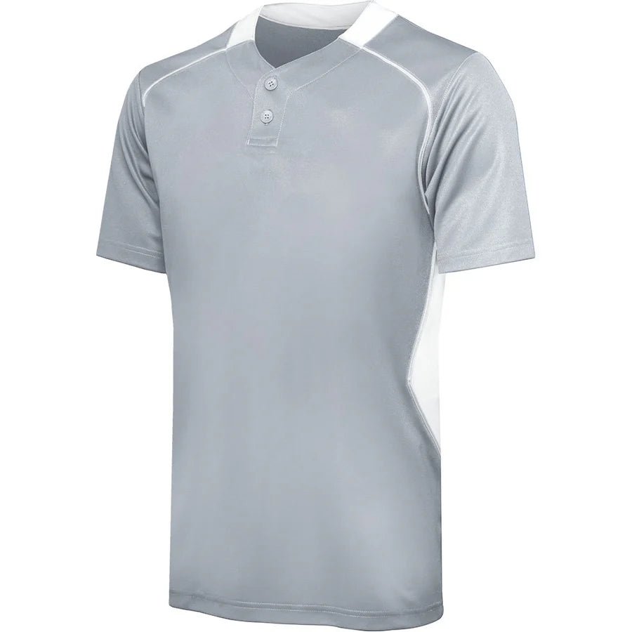 Custom Two - Button Rival Performance Baseball Jersey YOUTH - AISNUG APPAREL