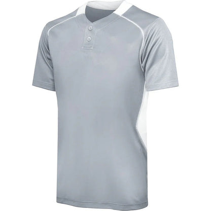 Custom Two - Button Rival Performance Baseball Jersey YOUTH - AISNUG APPAREL