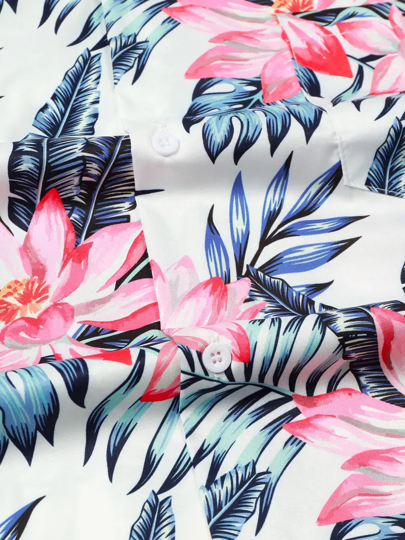 custom logo hawaiian shirts