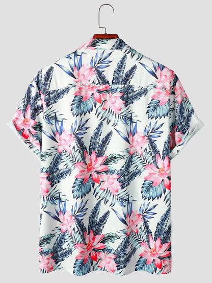 custom logo hawaiian shirts