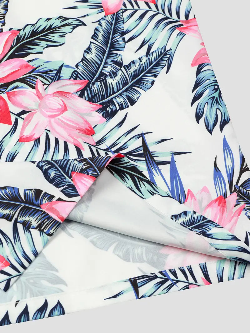 custom logo hawaiian shirts