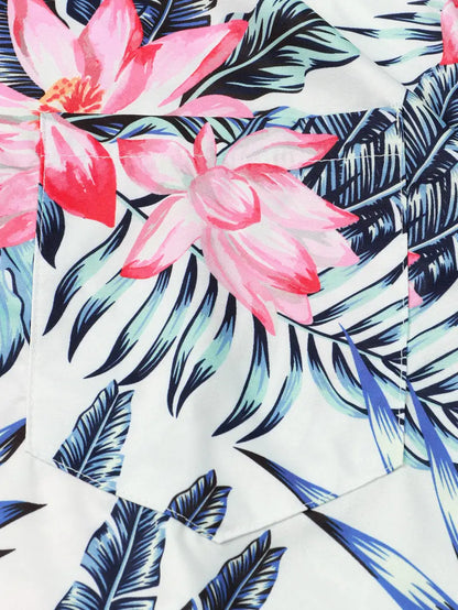 custom logo hawaiian shirts