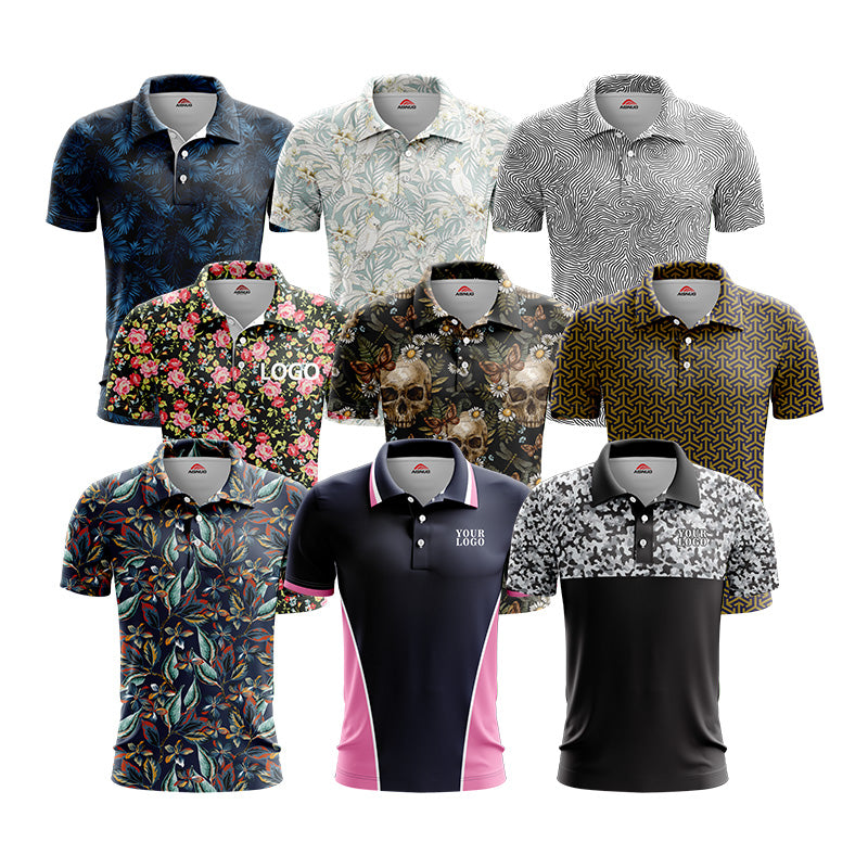 Bulk Polo Shirts With Logo Embroidered Bulk Polo Shirts With Logo - Main Image