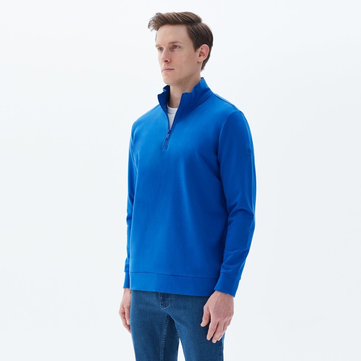 Golf Men Quarter Zip Pullove - AISNUG APPAREL
