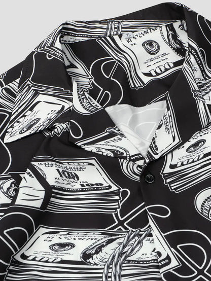 hawaiian shirt face print